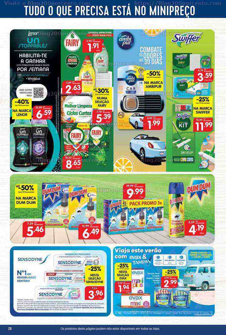 Antevisão Folheto MINIPREÇO Promoções de 15 a 21 junho