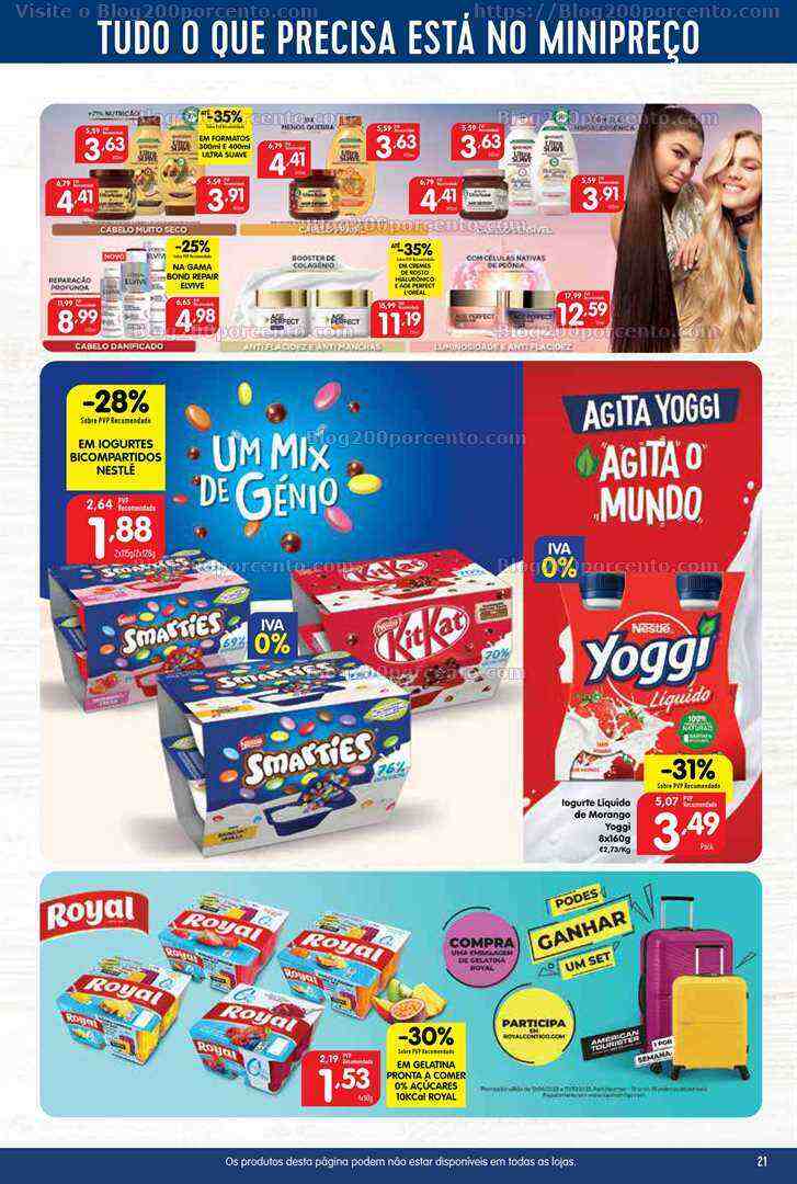 Antevisão Folheto MINIPREÇO Promoções de 15 a 21 junho