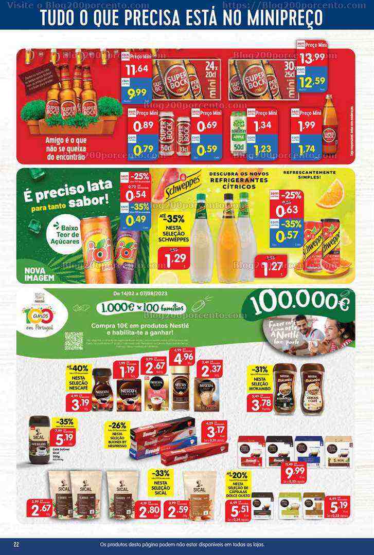 Antevisão Folheto MINIPREÇO Promoções de 15 a 21 junho
