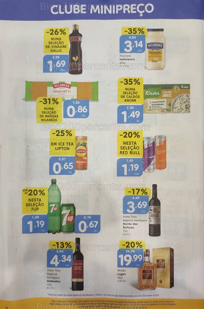 Antevisão Folheto MINIPREÇO Promoções de 17 a 23 outubro