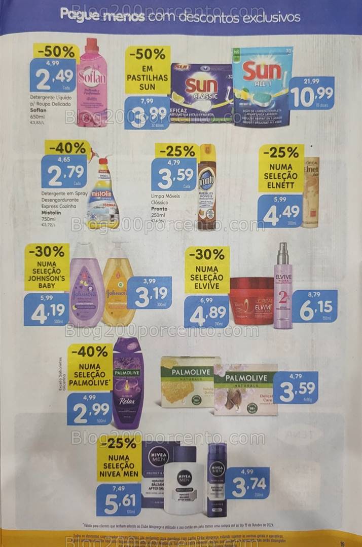 Antevisão Folheto MINIPREÇO Promoções de 17 a 23 outubro