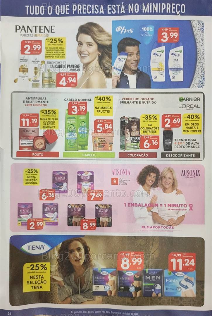 Antevisão Folheto MINIPREÇO Promoções de 17 a 23 outubro