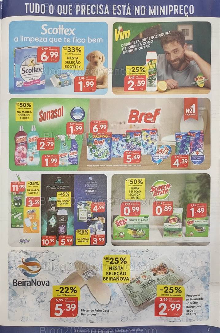 Antevisão Folheto MINIPREÇO Promoções de 17 a 23 outubro