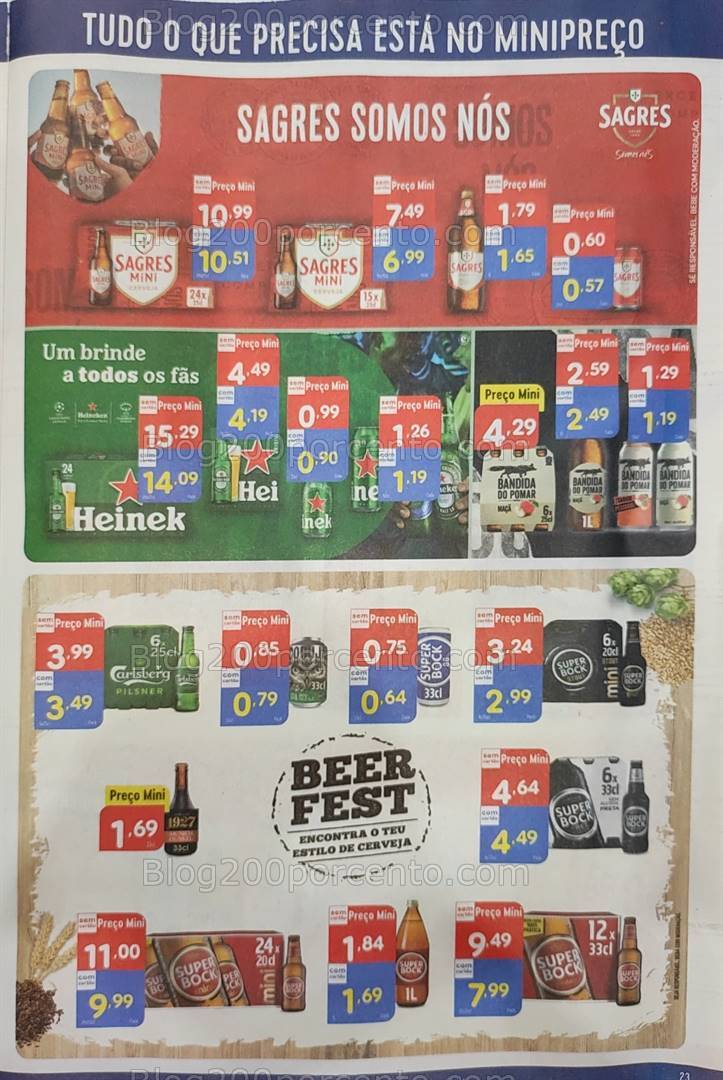 Antevisão Folheto MINIPREÇO Promoções de 17 a 23 outubro