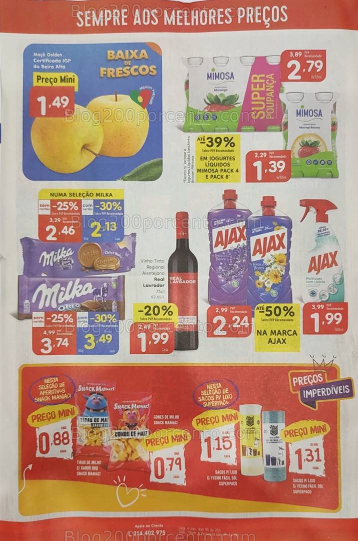 Antevisão Folheto MINIPREÇO Promoções de 17 a 23 outubro