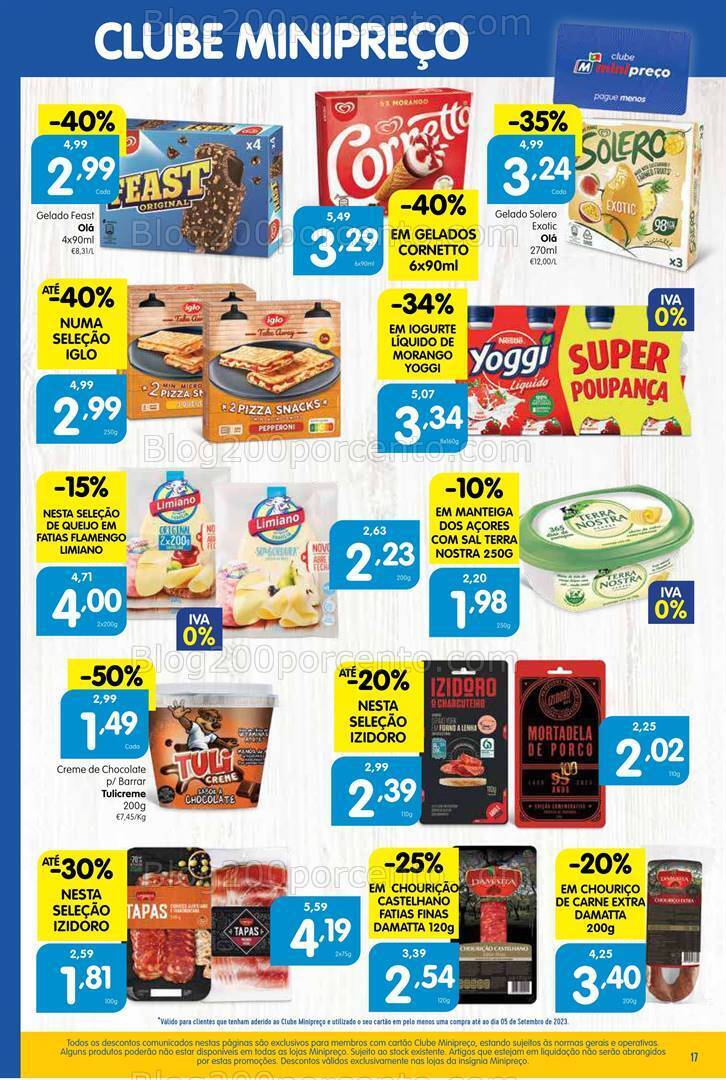 Antevisão Folheto MINIPREÇO Promoções de 7 a 13 setembro