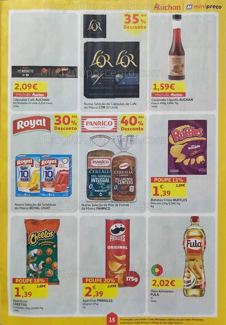 Antevisão Folheto MINIPREÇO - AUCHAN Promoções de 3 a 9 abril