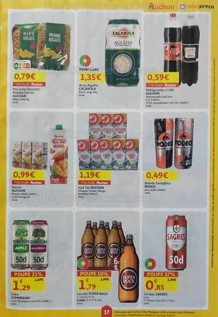 Antevisão Folheto MINIPREÇO - AUCHAN Promoções de 3 a 9 abril