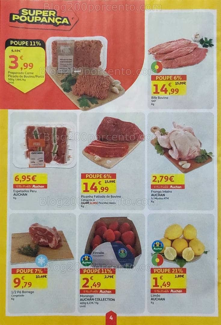 Antevisão Folheto MINIPREÇO - AUCHAN Promoções de 3 a 9 abril