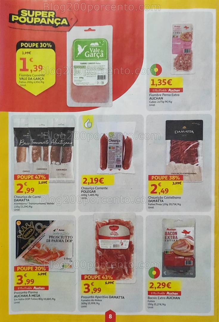 Antevisão Folheto MINIPREÇO - AUCHAN Promoções de 3 a 9 abril