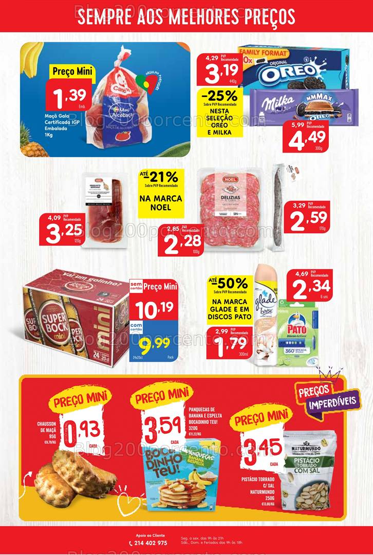 Antevisão Folheto MINIPREÇO Promoções de 23 a 29 janeiro