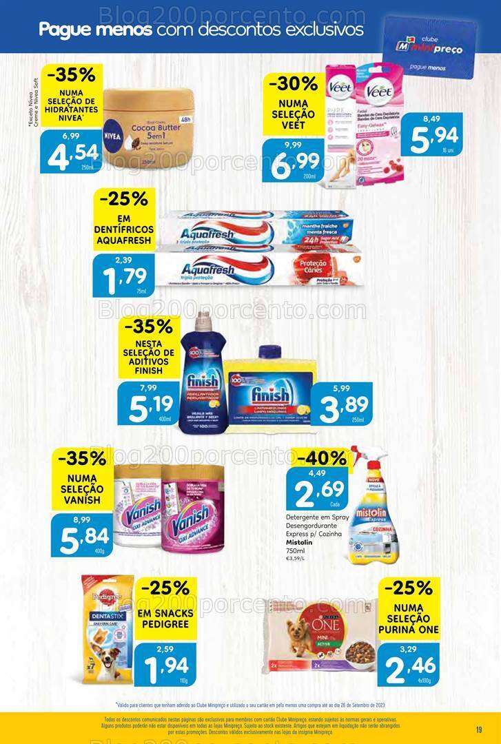 Antevisão Folheto MINIPREÇO Promoções de 28 setembro a 4 outubro