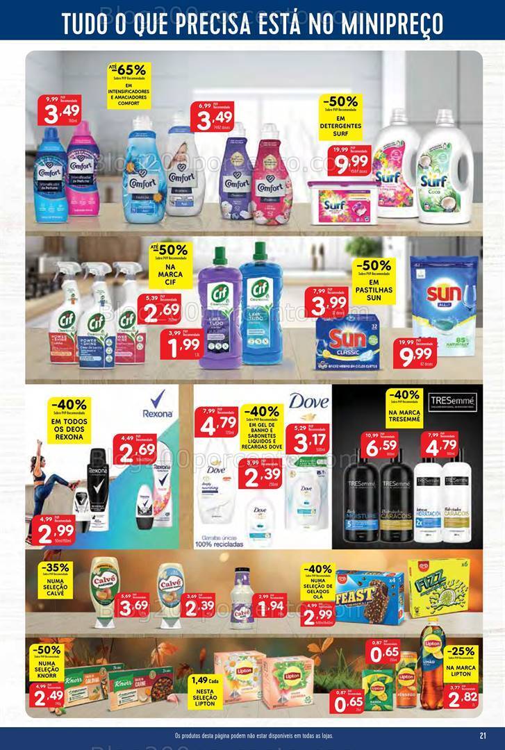 Antevisão Folheto MINIPREÇO Promoções de 28 setembro a 4 outubro
