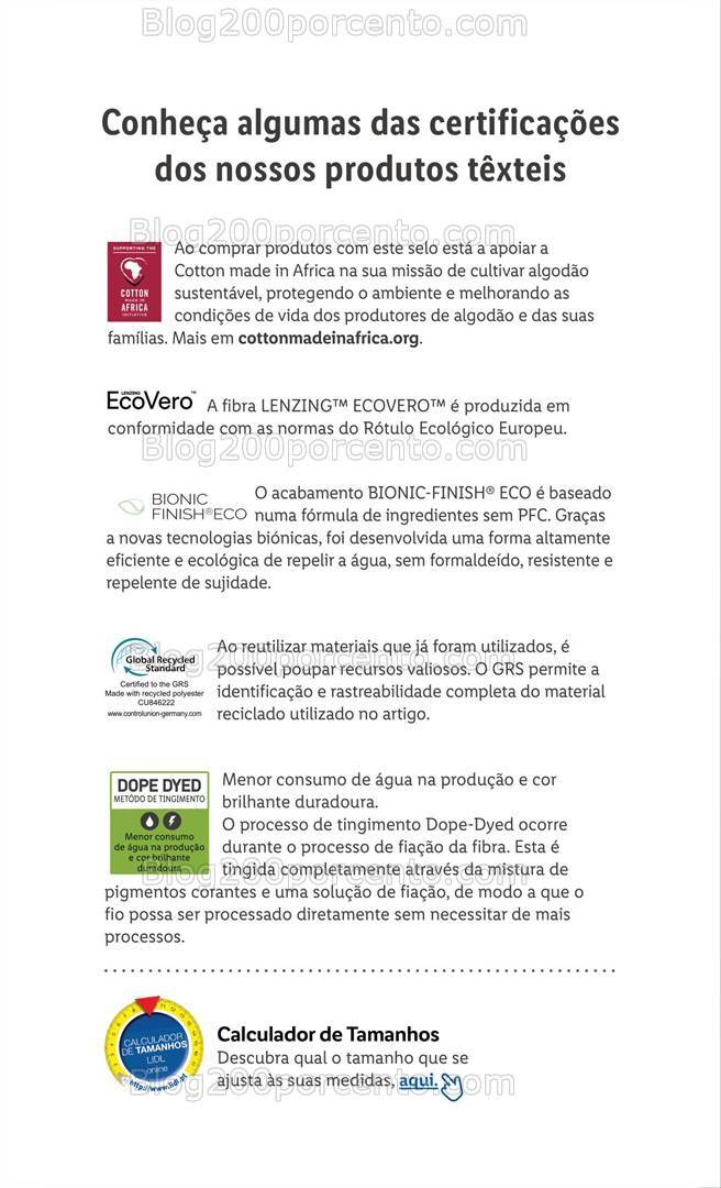 Antevisão Folheto LIDL Esmara Moda Outono - Inverno Promoções a partir de 16 setembro