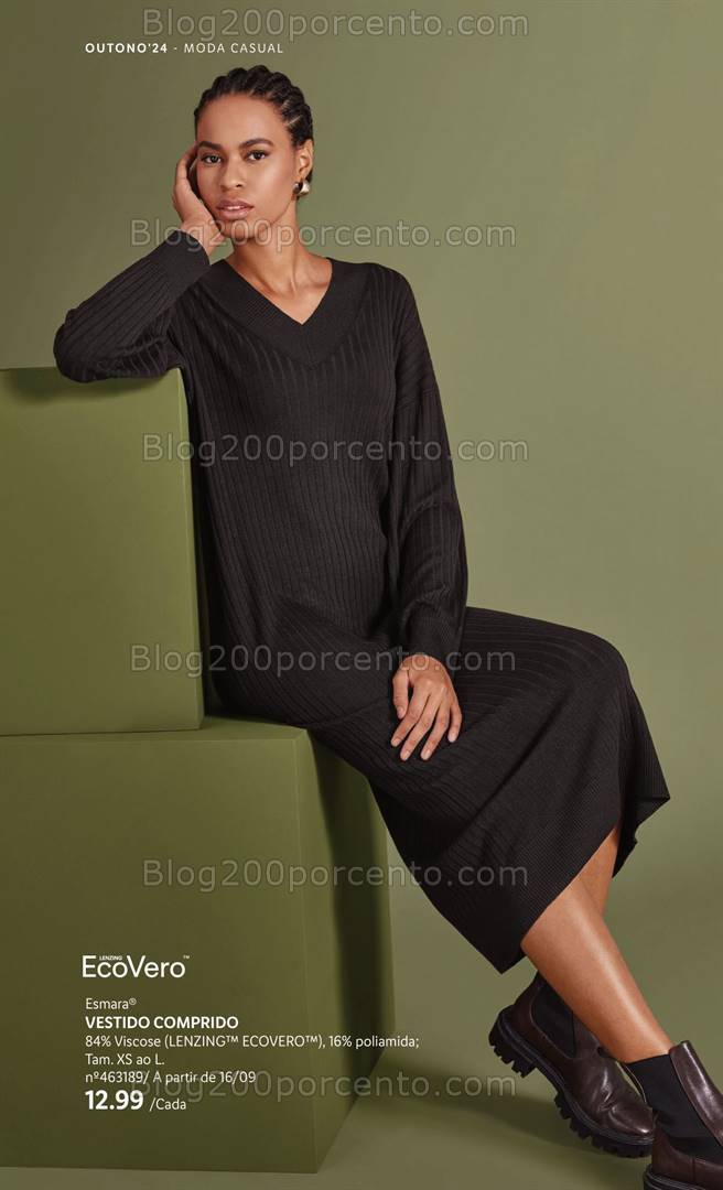 Antevisão Folheto LIDL Esmara Moda Outono - Inverno Promoções a partir de 16 setembro