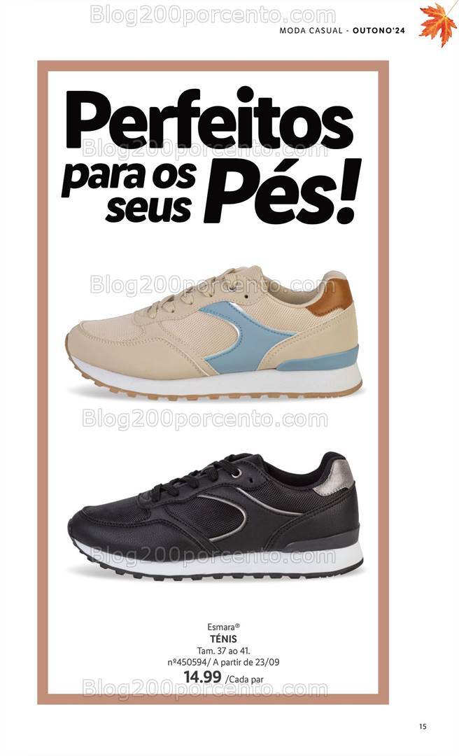 Antevisão Folheto LIDL Esmara Moda Outono - Inverno Promoções a partir de 16 setembro