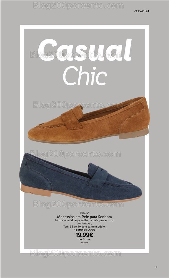 Antevisão Folheto LIDL Especial Esmara Moda Verão Promoções a partir de 3 junho