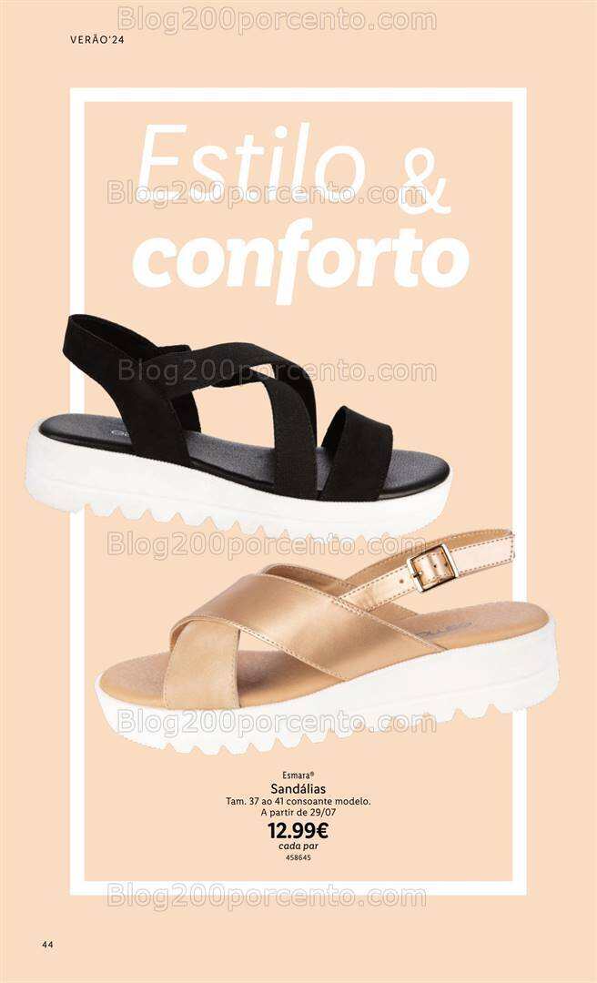 Antevisão Folheto LIDL Especial Esmara Moda Verão Promoções a partir de 3 junho