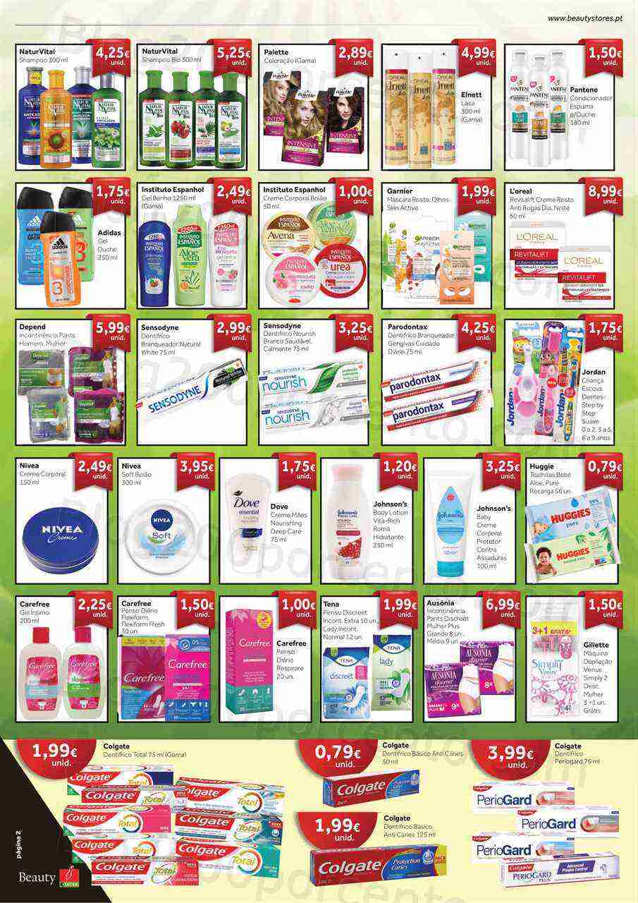Antevisão Folheto BEAUTY STORES Promoções de 27 março a 29 abril