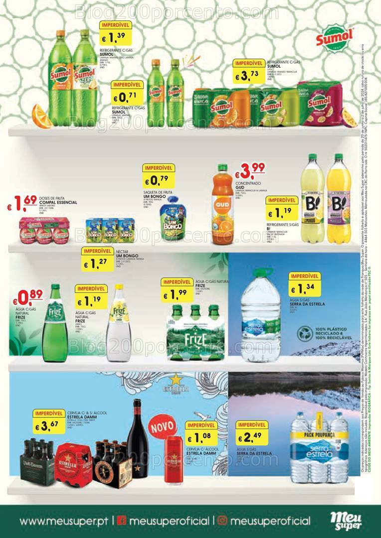Antevisão Folheto MEU SUPER Extra Promoções de 20 junho a 2 julho