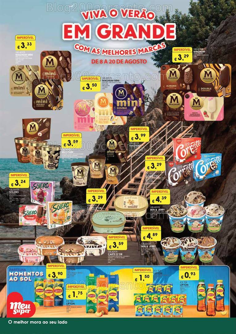 Antevisão Folheto MEU SUPER Extra Promoções 8 a 20 agosto