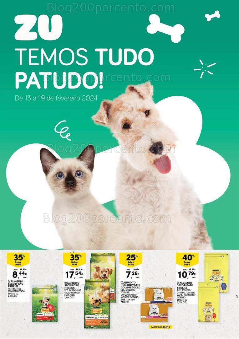 Antevisão Folheto CONTINENTE - ZU Promoções de 13 a 19 fevereiro