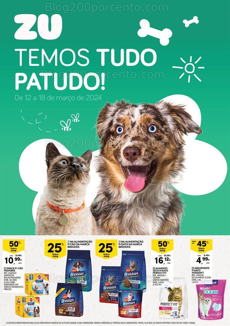 Antevisão Folheto CONTINENTE - ZU Promoções de 12 a 18 março
