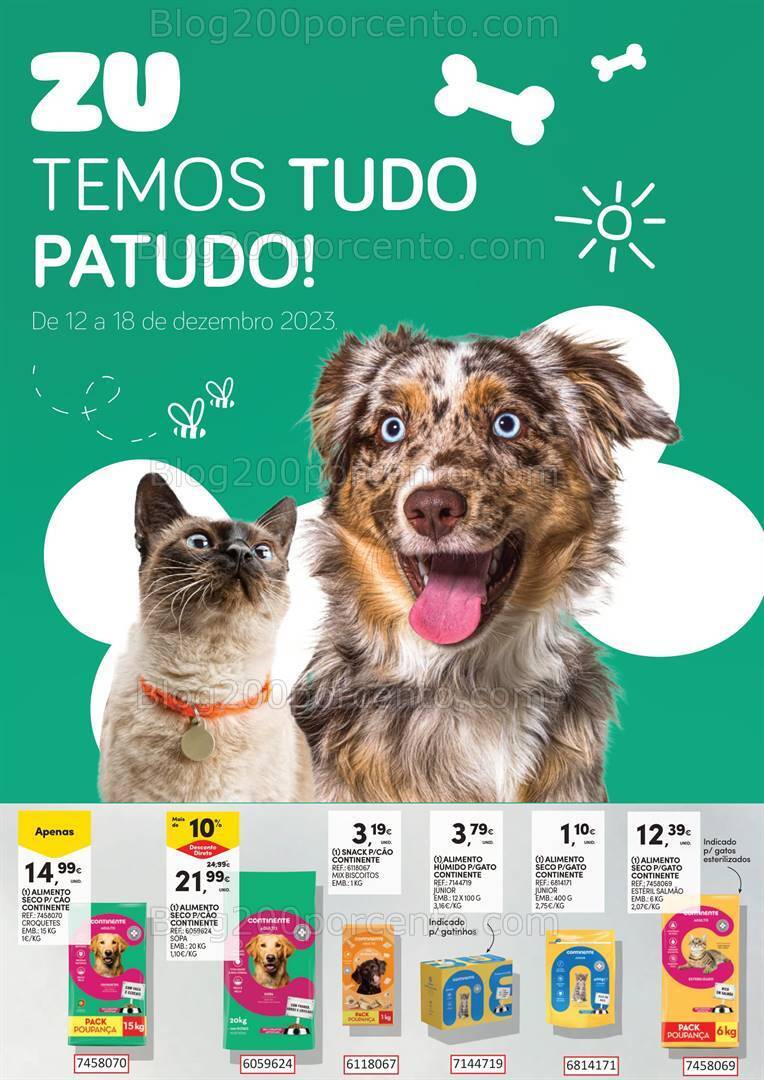 Antevisão Folheto CONTINENTE - ZU Promoções de 12 a 18 dezembro