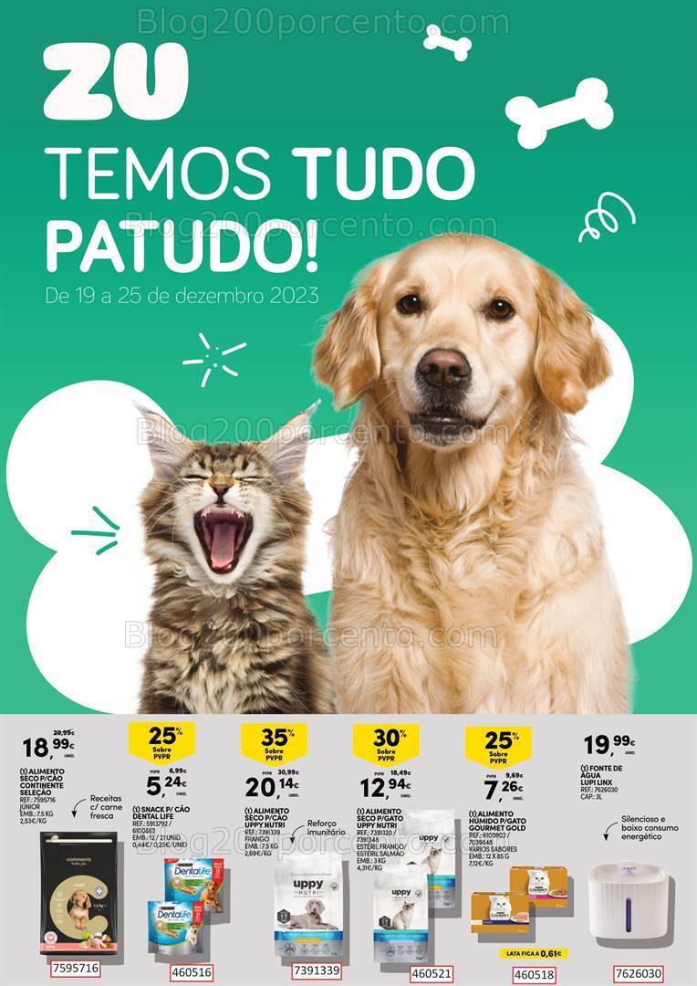 Antevisão Folheto CONTINENTE - ZU Promoções de 19 a 25 dezembro