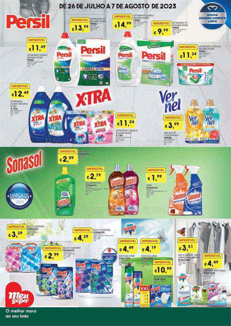 Antevisão Folheto MEU SUPER Extra Promoções de 26 julho a 7 agosto