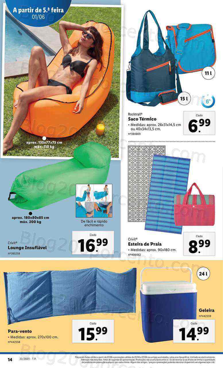 Antevisão Folheto LIDL Bazar Promoções a partir de 1 junho