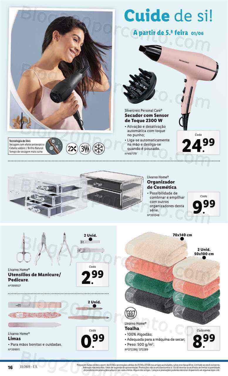 Antevisão Folheto LIDL Bazar Promoções a partir de 1 junho