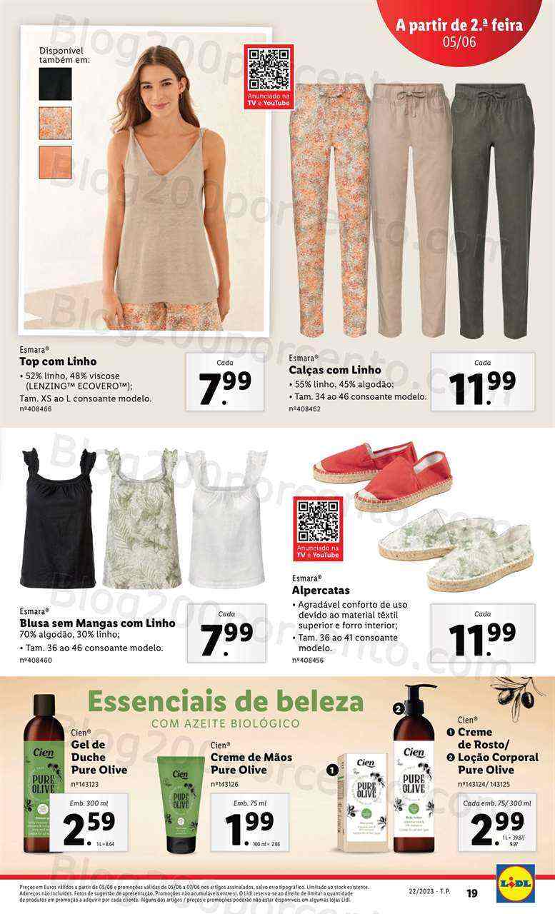 Antevisão Folheto LIDL Bazar Promoções a partir de 4 junho