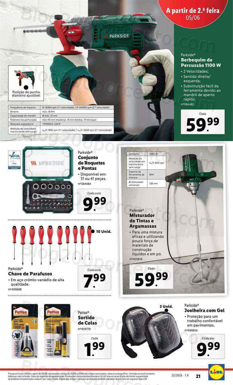 Antevisão Folheto LIDL Bazar Promoções a partir de 4 junho