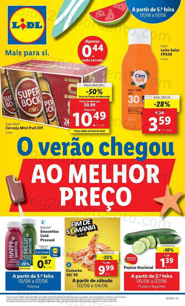 Antevisão Folheto LIDL Bazar Promoções de 1 a 7 junho