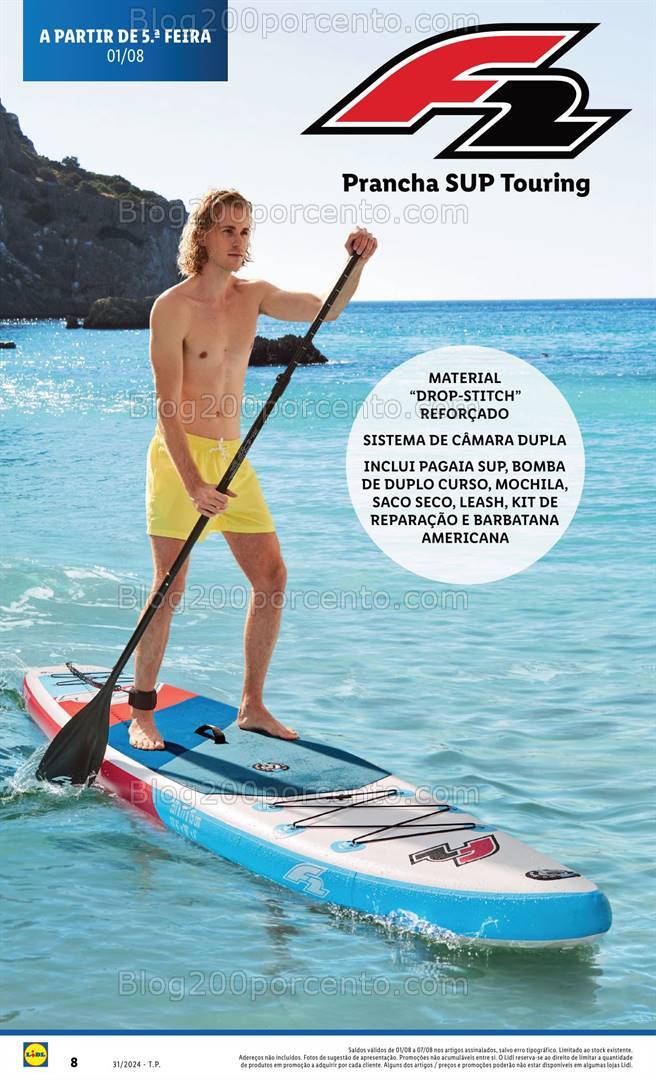 Antevisão Folheto LIDL Bazar Promoções de 1 a 7 agosto