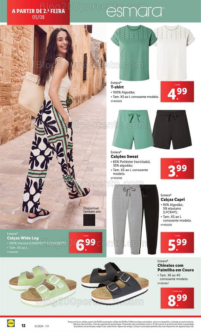 Antevisão Folheto LIDL Bazar Promoções de 1 a 7 agosto