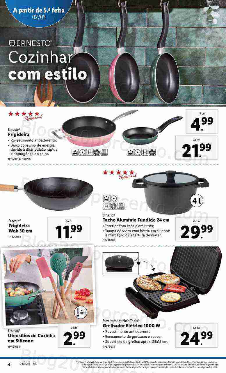 Antevisão Folheto LIDL Bazar Promoções de 2 a 8 março