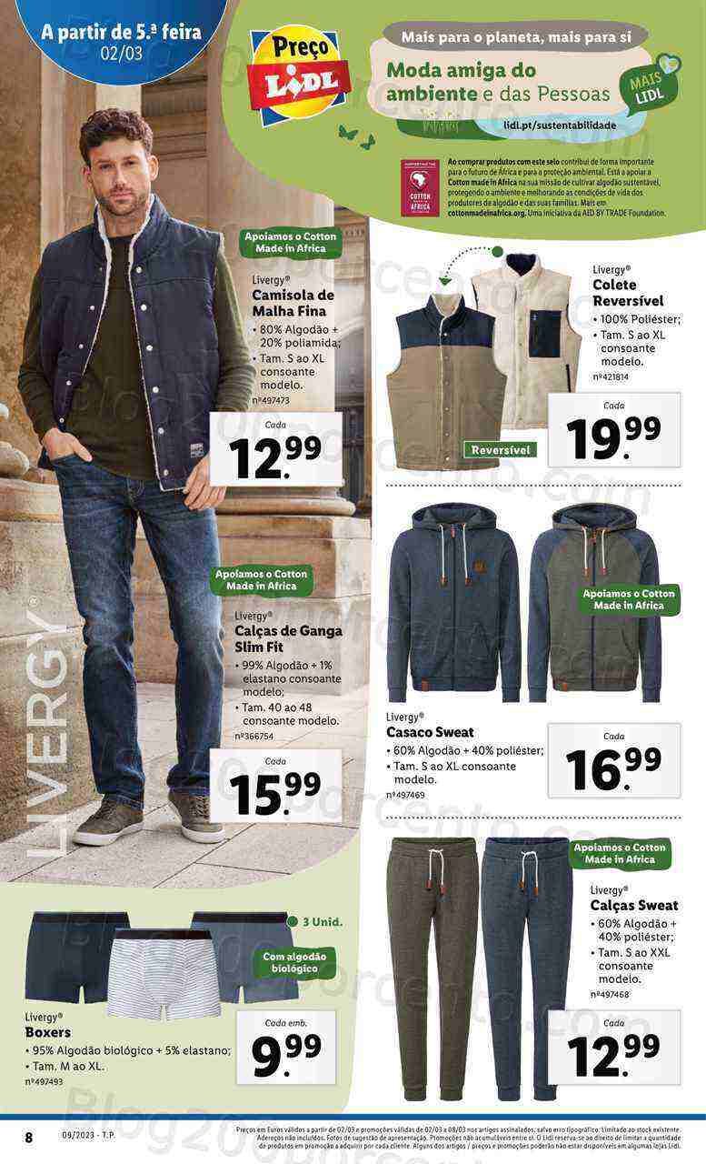 Antevisão Folheto LIDL Bazar Promoções de 2 a 8 março