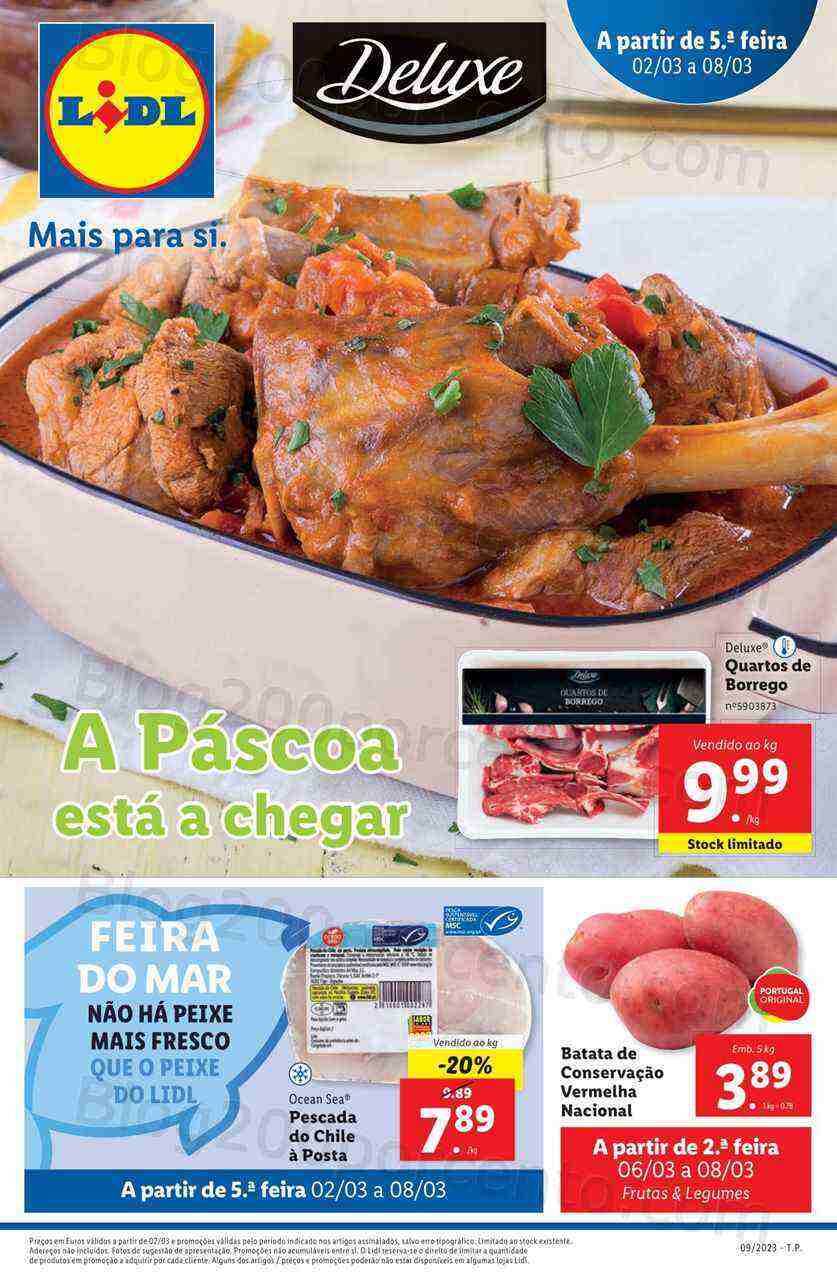 Antevisão Folheto LIDL Promoções de 2 a 8 março