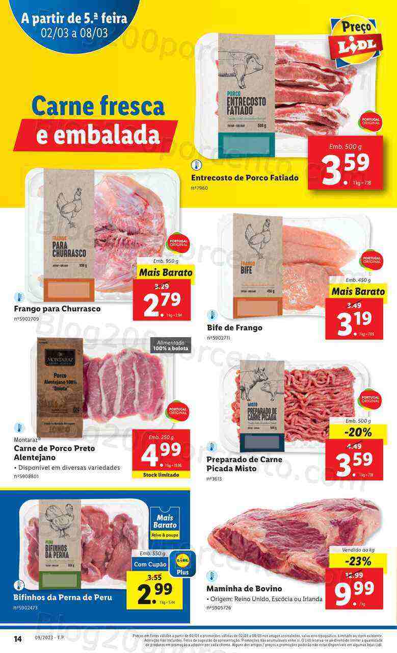 Antevisão Folheto LIDL Promoções de 2 a 8 março
