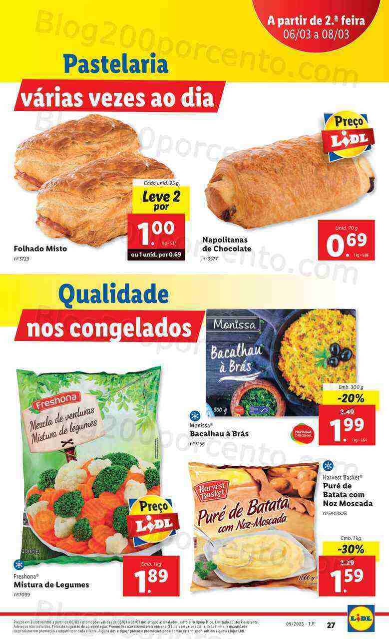 Antevisão Folheto LIDL Promoções de 2 a 8 março
