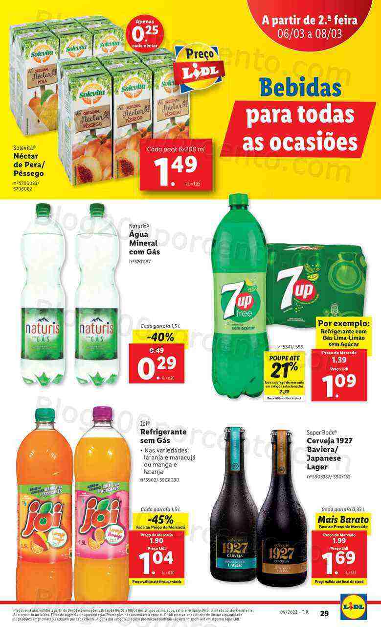 Antevisão Folheto LIDL Promoções de 2 a 8 março