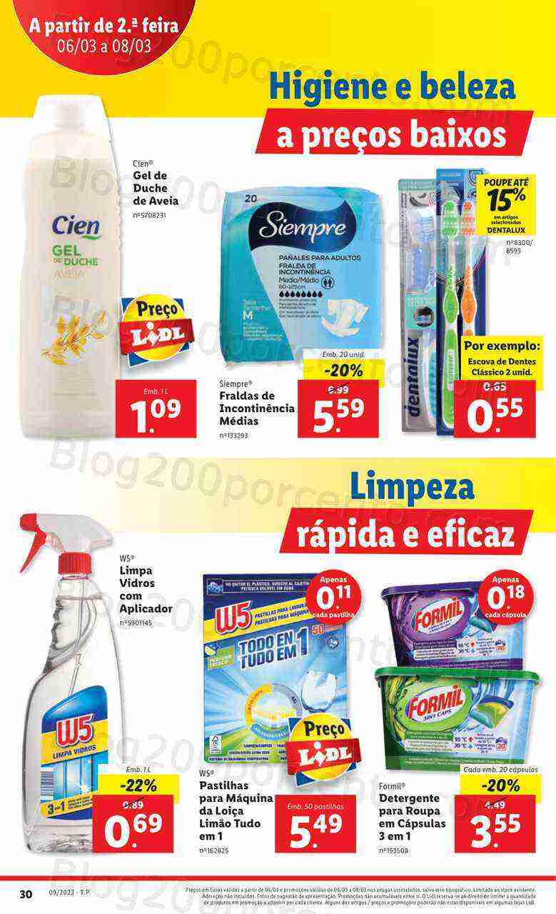 Antevisão Folheto LIDL Promoções de 2 a 8 março