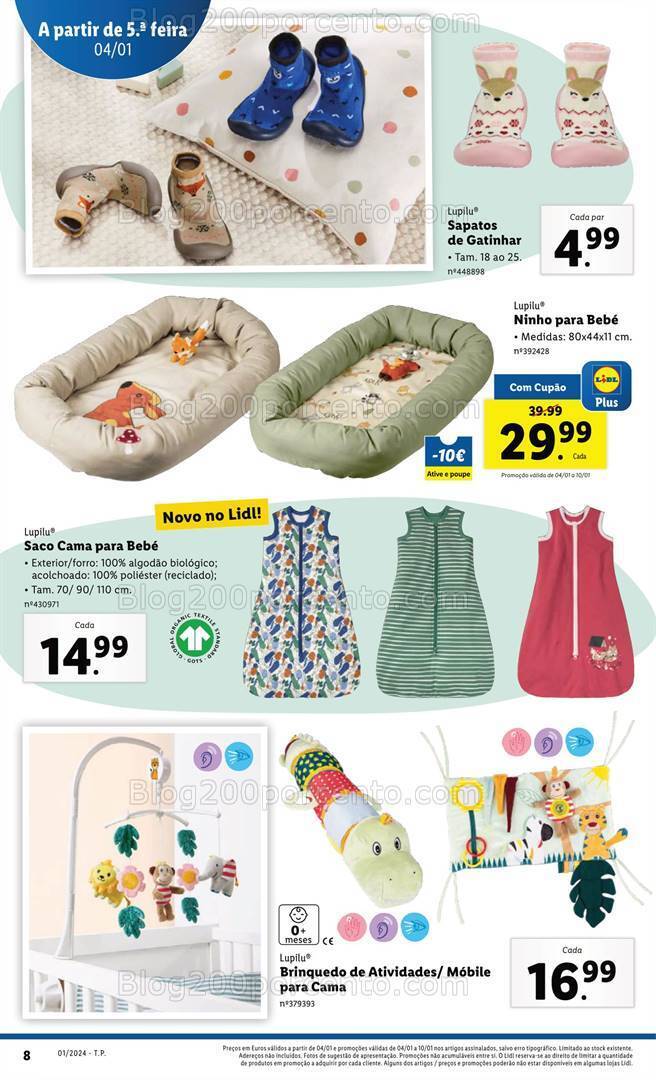Antevisão Folheto LIDL Bazar Promoções a partir de 4 janeiro
