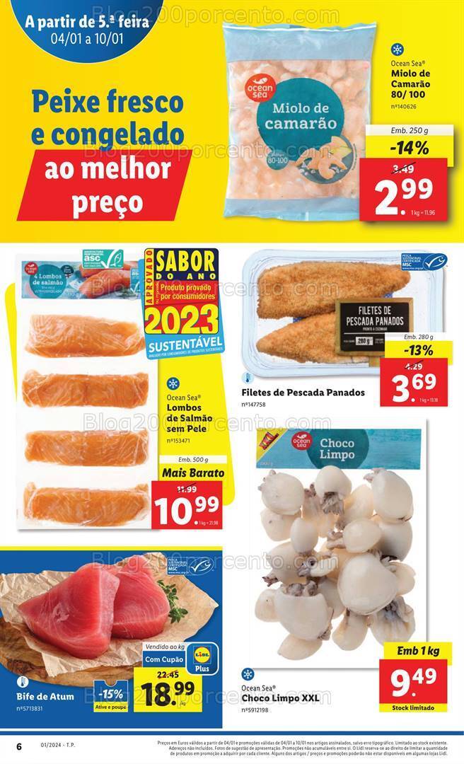 Antevisão Folheto LIDL Promoções de 4 a 10 janeiro