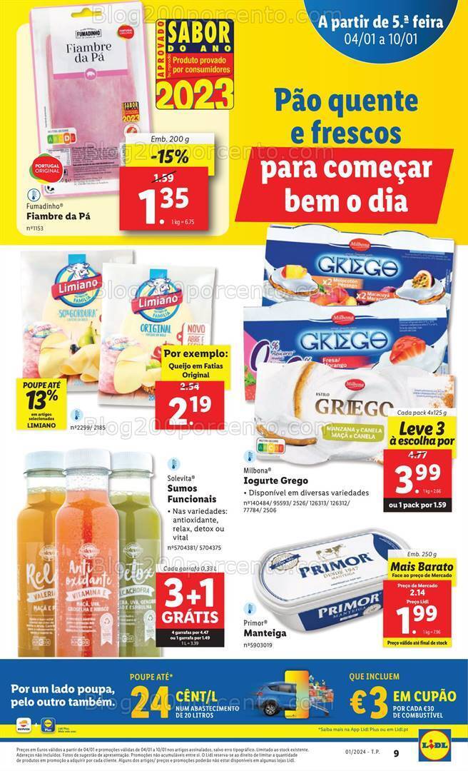 Antevisão Folheto LIDL Promoções de 4 a 10 janeiro