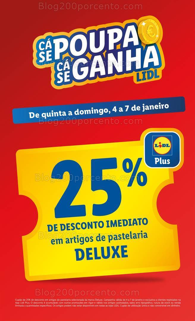 Antevisão Folheto LIDL Promoções de 4 a 10 janeiro