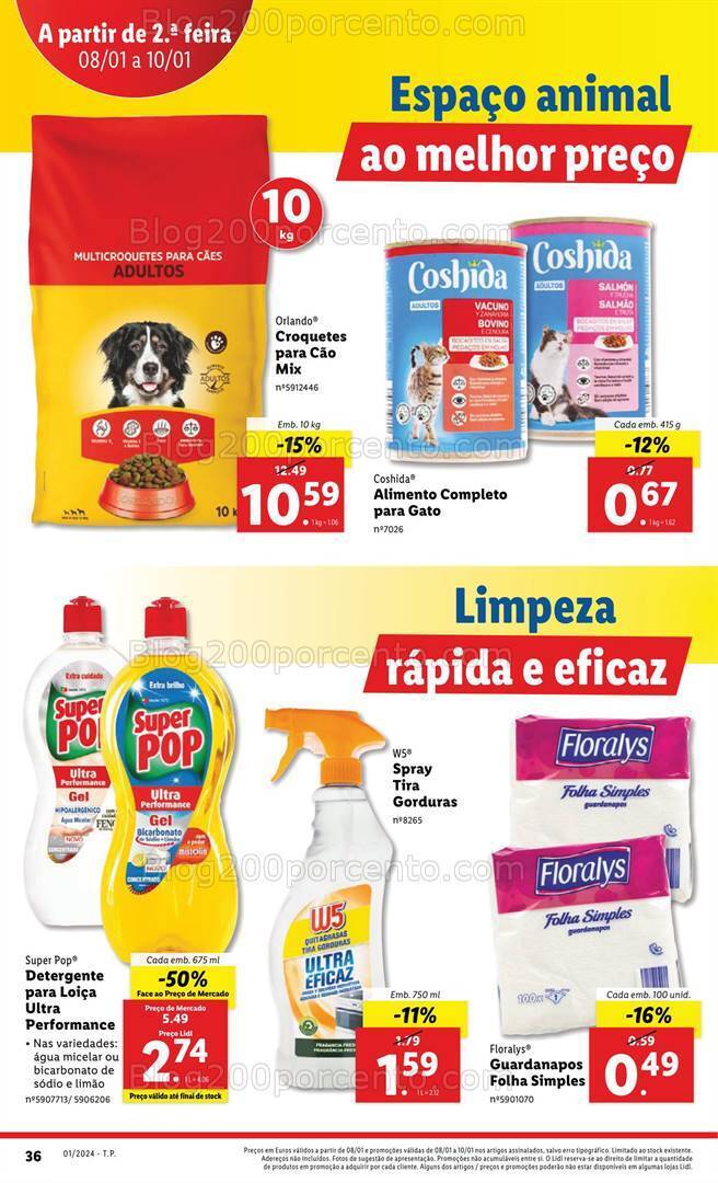 Antevisão Folheto LIDL Promoções de 4 a 10 janeiro