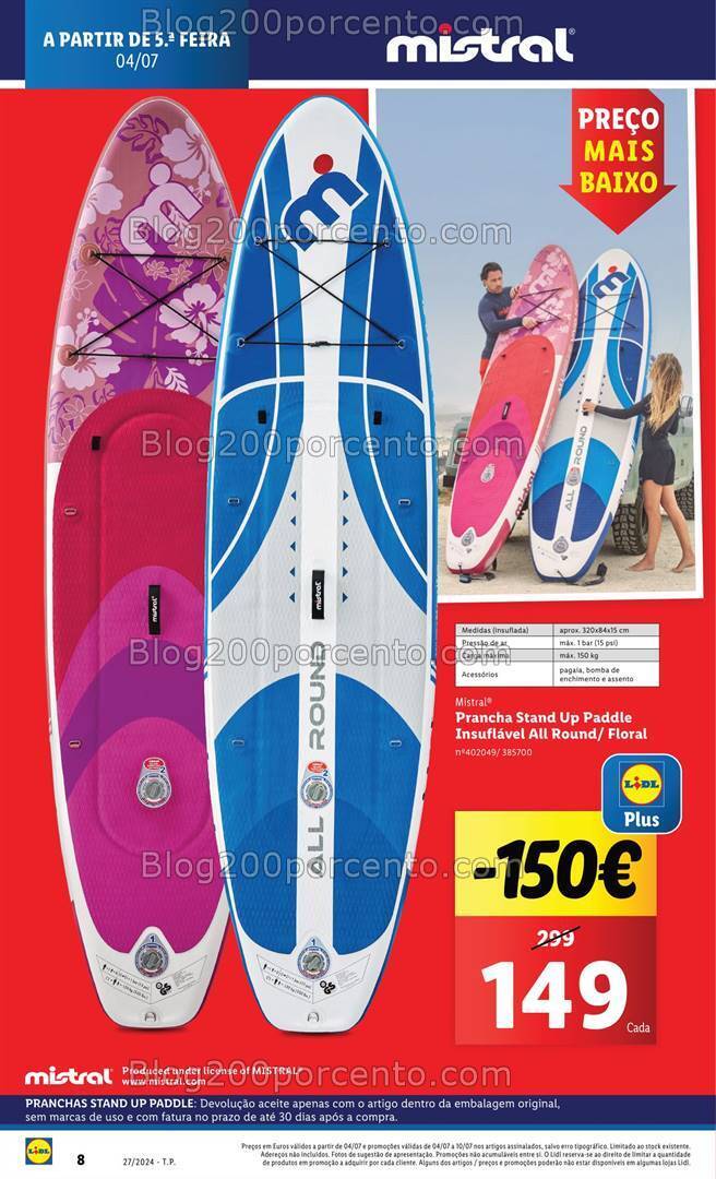 Antevisão Folheto LIDL Promoções de 4 a 10 julho